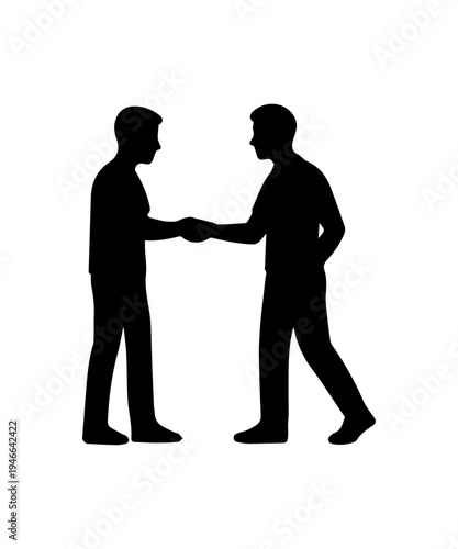 Businessmen shaking hands, making a deal and sealing a partnership agreement