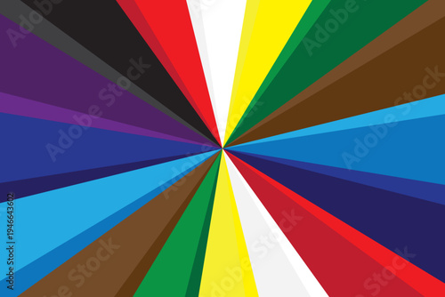 LGBTQ Pride Month Rainbow Background. Diversity, Inclusivity, and equality related LGBTQ colorful background