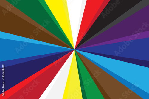 LGBTQ Pride Month Rainbow Background. Diversity, Inclusivity, and equality related LGBTQ colorful background