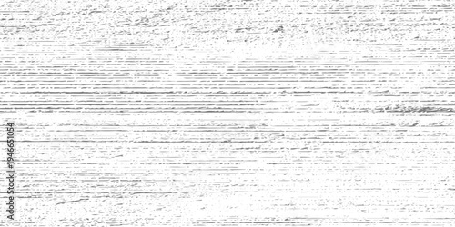 Horizontal distressed wood texture, white painted surface with thin black scratch, old paper texture, weathered grunge lines, rustic vintage texture, monochrome, high detail, realistic imperfections.