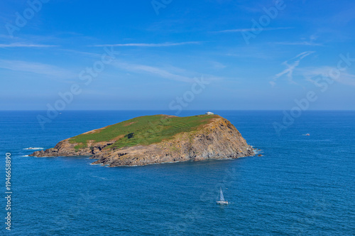 Coelleira Island in the Atlantic
