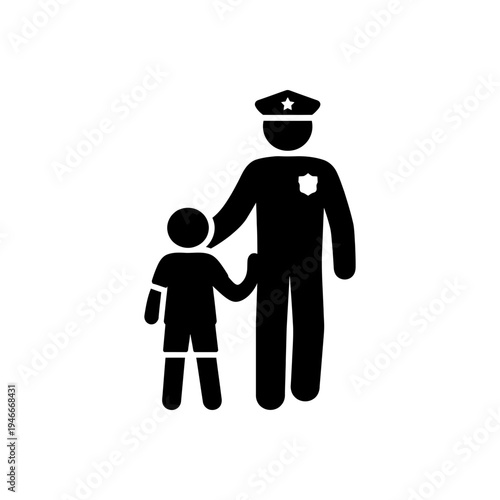Law Enforcement Community Support Icon