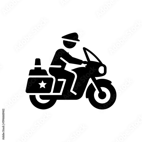 Motorized Highway Enforcement Unit Icon