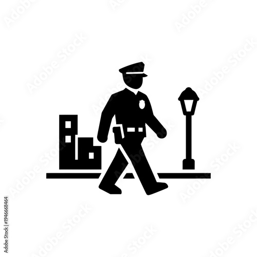 Night Watch City Street Icon