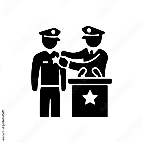 Officer Award Ceremony Icon