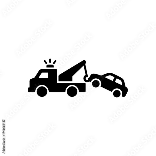 Vehicle Impoundment Service Icon