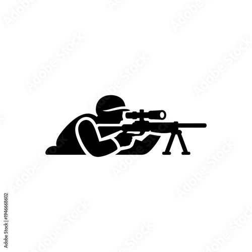 Law Enforcement Precision Sniper Icon