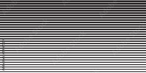 Black and white horizontal lines slash with creating high contrast pattern vector background diagonal and strip straight . Slant texture seamless with varying density for textile design print media.