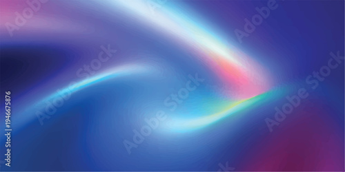 Abstract colorful light painting with deep blue background and soft blending with light art with digital art with abstract design with abstract glow with light effect