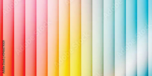 Grainy background glowing blurred color flow banner poster cover design, noise texture. Refracted Glass Gradient Effect. Ribbed glass morphism texture.