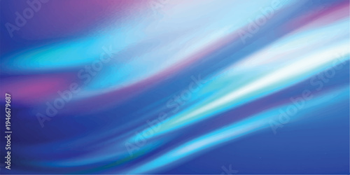 Abstract flowing blue and purple gradient background with light streaks, futuristic design, modern backdrop, color shift, color blend