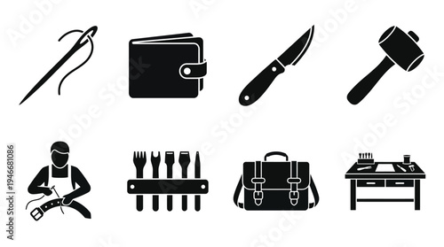 Cheese Production Icons Vector – Storage, Cutting, Aging, Handling, Culinary Graphic
