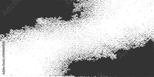 Black and white vector illustration of a clean water splash with liquid drops and blue aqua bubbles on a grunge texture pattern design