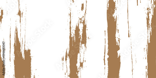 Grunge wooden texture background with snowy tree branches