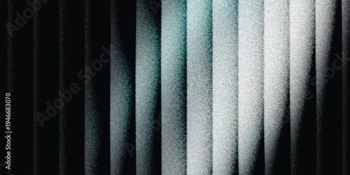 Grainy background glowing blurred color flow banner poster cover design, noise texture. Refracted Glass Gradient Effect. Ribbed glass morphism texture.