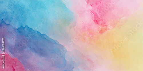 Abstract colorful vibrant paint in a seamless design. A smooth blend of hues to elevate visual appeal. A visual symphony to evoke feelings.