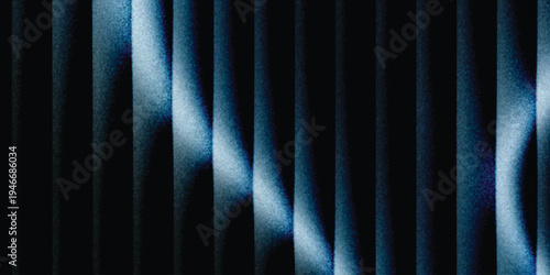 Grainy background glowing blurred color flow banner poster cover design, noise texture. Refracted Glass Gradient Effect. Ribbed glass morphism texture.