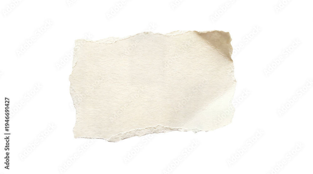 Obraz premium torn paper isolated on white background