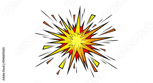 Colorful Explosion of Paint Brushes.