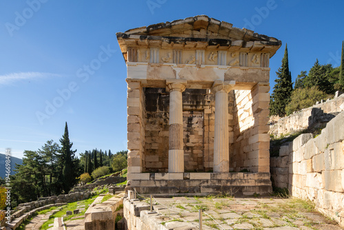 Wallpaper Mural Archaeological site of Delphi, sanctuary of Apollo and major oracle center of ancient Greece -November 14, 2025 Torontodigital.ca