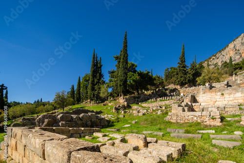 Wallpaper Mural Archaeological site of Delphi, sanctuary of Apollo and major oracle center of ancient Greece -November 14, 2025 Torontodigital.ca