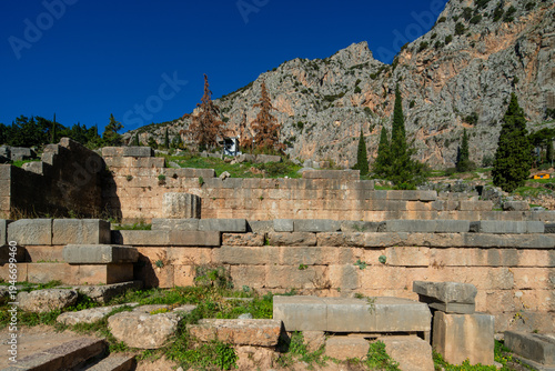 Wallpaper Mural Archaeological site of Delphi, sanctuary of Apollo and major oracle center of ancient Greece -November 14, 2025 Torontodigital.ca