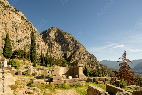 Wallpaper Mural Archaeological site of Delphi, sanctuary of Apollo and major oracle center of ancient Greece -November 14, 2025 Torontodigital.ca