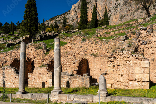 Wallpaper Mural Archaeological site of Delphi, sanctuary of Apollo and major oracle center of ancient Greece -November 14, 2025 Torontodigital.ca