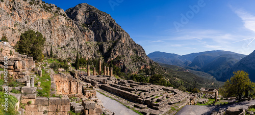 Wallpaper Mural Archaeological site of Delphi, sanctuary of Apollo and major oracle center of ancient Greece -November 14, 2025 Torontodigital.ca