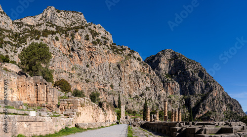 Wallpaper Mural Archaeological site of Delphi, sanctuary of Apollo and major oracle center of ancient Greece -November 14, 2025 Torontodigital.ca