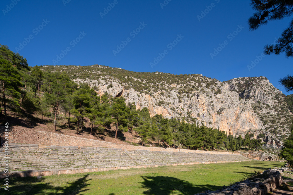 custom made wallpaper toronto digitalArchaeological site of Delphi, sanctuary of Apollo and major oracle center of ancient Greece -November 14, 2025