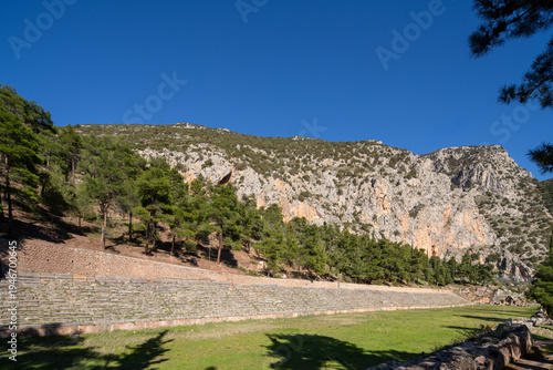 Wallpaper Mural Archaeological site of Delphi, sanctuary of Apollo and major oracle center of ancient Greece -November 14, 2025 Torontodigital.ca