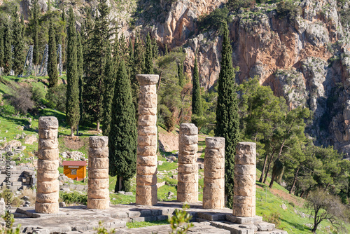 Wallpaper Mural Archaeological site of Delphi, sanctuary of Apollo and major oracle center of ancient Greece -November 14, 2025 Torontodigital.ca