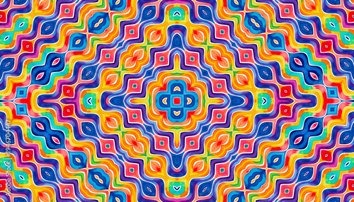 Bright multicolor background with colorful abstract pattern