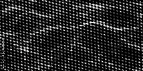 Abstract Grunge Halftone Dotted Background with Distressed Monochrome Texture. black and white halftone background