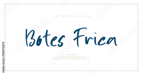 Botes Frica, Classy elegant font, vintage type or luxury premium typeface, vector English royal alphabet. Classic typography in modern or old art deco style, serif letters for modern. 
