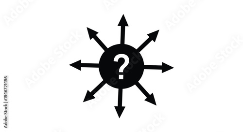 Two hand gestures indicate disapproval and approval a striking silhouette