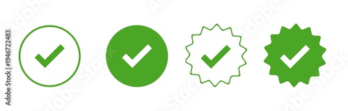 Free Download green checkmark icons, certify quality icon, tick icon, stamp verified, approved, correct, tested icon badge, yes guaranteed, saftey, protection, secure  - GFXLoad