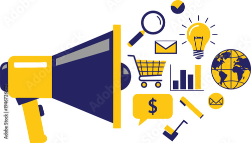 A person presenting data analysis on a large computer screen