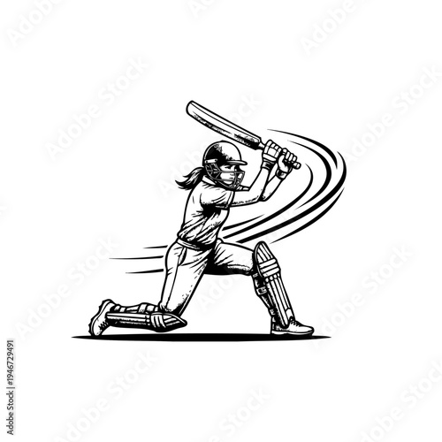 A dynamic illustration of a baseball player in mid-pitch with a swirling motion