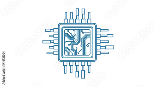Microchip Electronic Component Circuit Board.