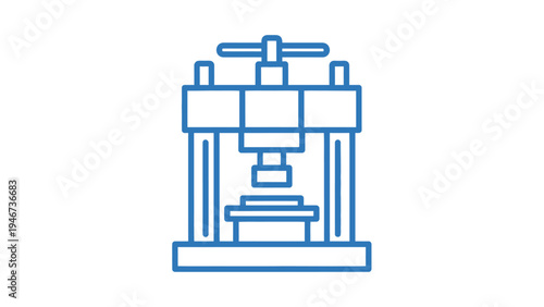 Hydraulic Press Machine Industrial Equipment.