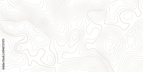 Topographic gold luxury map background. Geographic abstract pattern.Grid map. Pattern of contour lines. Abstract vector illustration