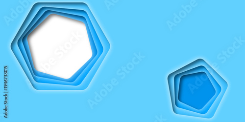 Abstract Geometric Harmony: An artistic composition of layered geometric shapes and gradient hues, creating a sense of depth and modern aesthetic appeal.