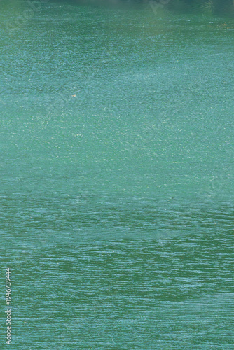 春の日差しで湖水が輝く13