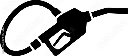 Fuel Pump Nozzle Silhouette