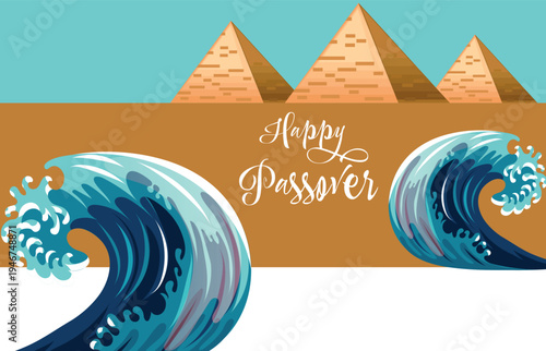 Happy Passover poster