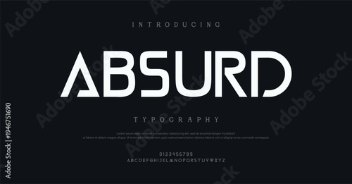 Introducing Absurd Typography Font Design Concept