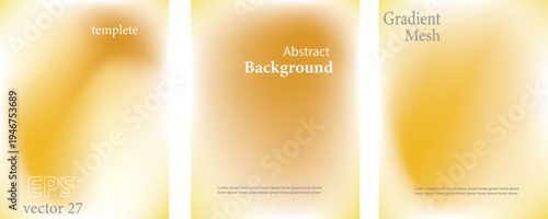 Abstract Background Green, Yellow, Blue, pink purple blurred gradient background with aurora shape and light texture on black background. Modern green blur grainy technology background for poster wall