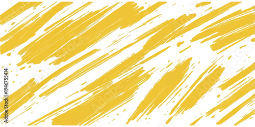 Dry Italian spaghetti pasta creates an abstract yellow background of long raw noodles in a striped gold pattern with a closeup texture of healthy cooking ingredients for a light meal design